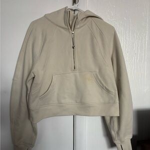 lululemon athletica Cream Scuba Hoodie